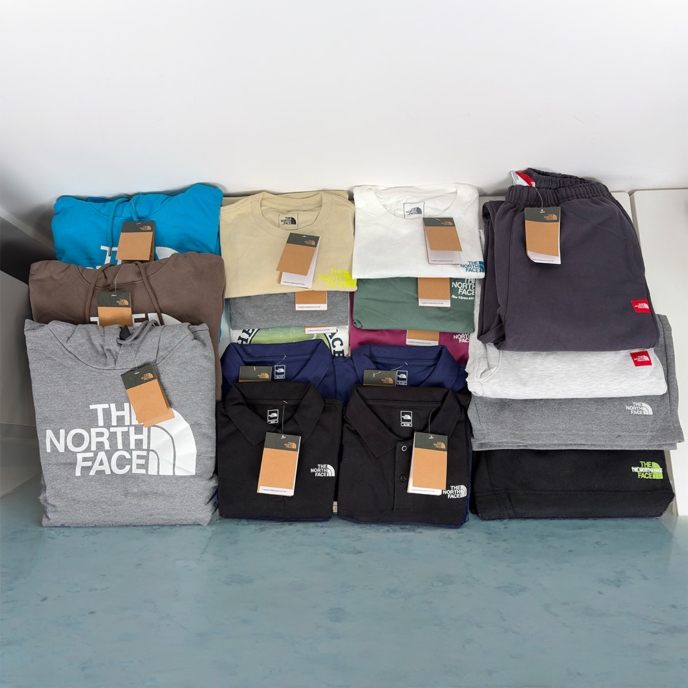 Paquete Mix de 35 pzas The North Face de Hombre y Mujer — Productos de alta rotación en tu paquete