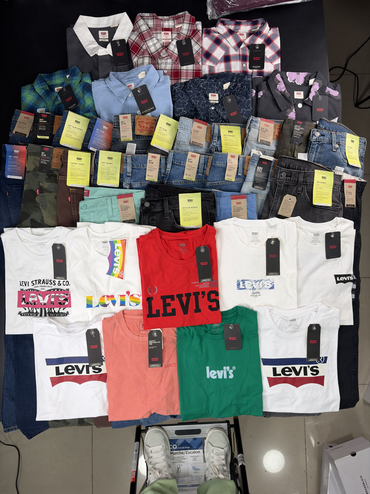 Paquete Mix de 40 pzas LEVIS — Productos de alta rotación en tu paquete