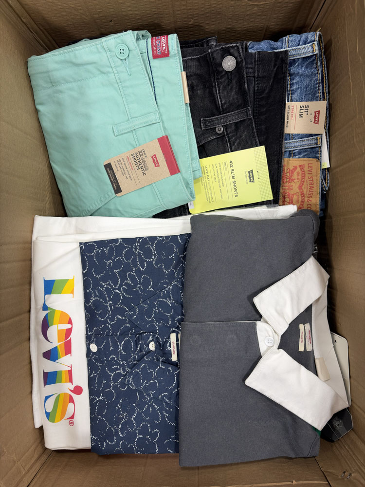 Paquete Mix de 40 pzas LEVIS — Productos de alta rotación en tu paquete