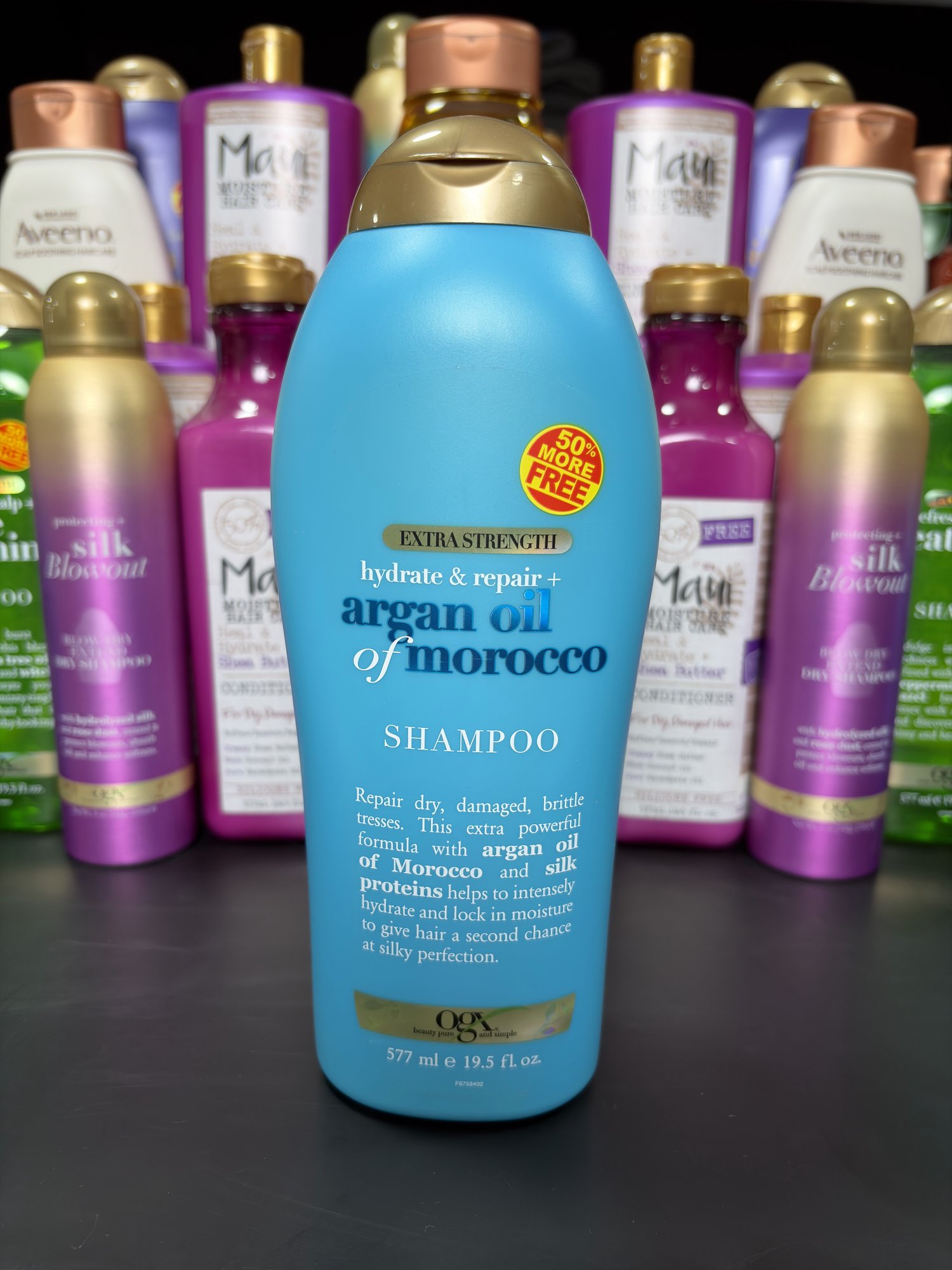 Paquete de 50 Shampoos y Acondicionador + 25 Mascarillas Gratis — Productos de alta rotación en tu paquete